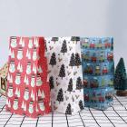 Snowflake Merry Christmas Paper Bag Snowman Christmas Tree Food Cookie_1
